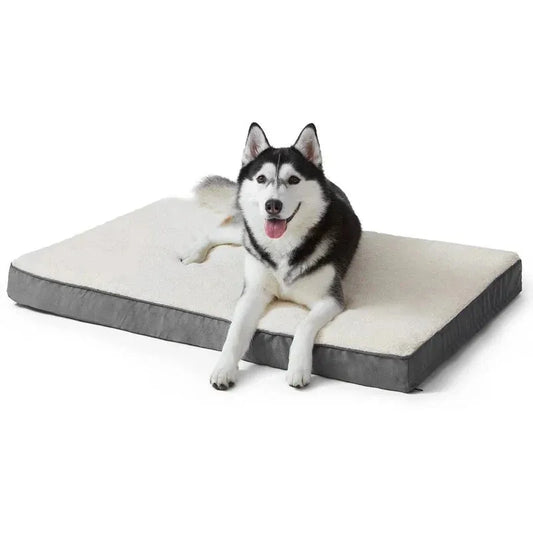 Orthopedisch Hondenbed van Traagschuim met Afneembare Hoes voor Grote en Kleine Honden